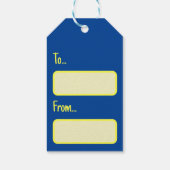 Onder het Zee vallen Cadeaulabel (Achterkant)