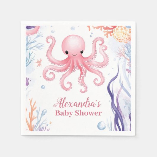 Onder het Zee vallen Servet (Voorkant)