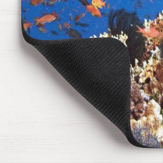 Onder het zee van de watervissen muismat (Hoek)