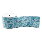 Onder het Zee Verjaardag Gift Wrap Grosgrain Lint (Spoel)