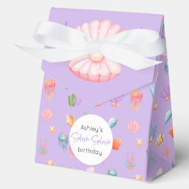 Onder het Zee Verjaardag gunstvakken Bedankdoosjes