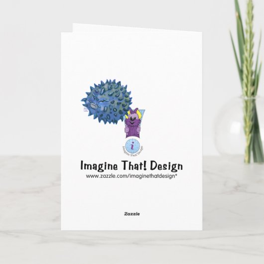 Onder het Zee Verjaardag Kaart (Achterkant)