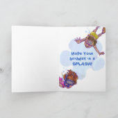 Onder het Zee Verjaardag Kaart (Binnen)