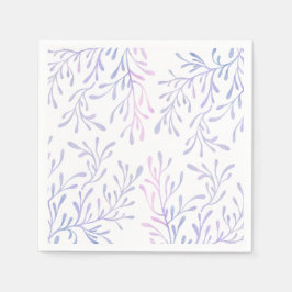 Onder het Zee Verjaardag Zeemeermin Meisje Oceaan  Servet