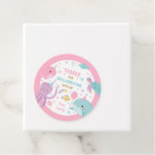 Onder het Zee verjaardagsfeest cadeau gunsten Bedankjes Labels (In situ)