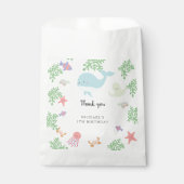 Onder het Zee Verjaardagsfeest Schattigee Pastel O Bedankzakje (Voorkant)