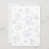 Onder het Zee verjaardagsfeestje bedankje Kaart (Achterkant)