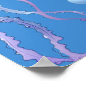 Onder het Zee Verjaardagsfeestje Welkom Poster (Hoek)