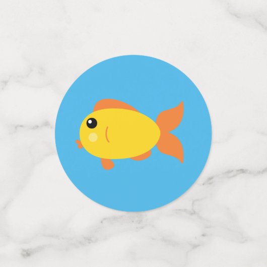 Onder het Zee Verjaardagsfeesttafel Decor Confetti (Kleine voorkant)