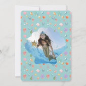 Onder het Zee verjaardagsfoto Kaart (Achterkant)