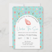 Onder het Zee verjaardagsfoto Kaart (Voorkant)
