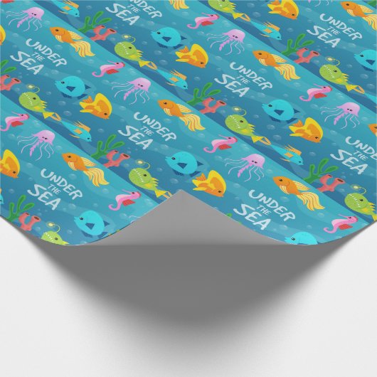 Onder het Zee Verpakking papier (Hoek)