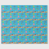 Onder het Zee Verpakking papier (Vlak)