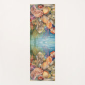 Onder het Zee visschelpen Yogamat (Voorkant)