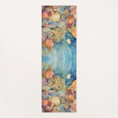 Onder het Zee visschelpen Yogamat (Voorkant)