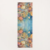 Onder het Zee visschelpen Yogamat (Achterkant)