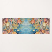 Onder het Zee visschelpen Yogamat (Voorkant (horizontaal))