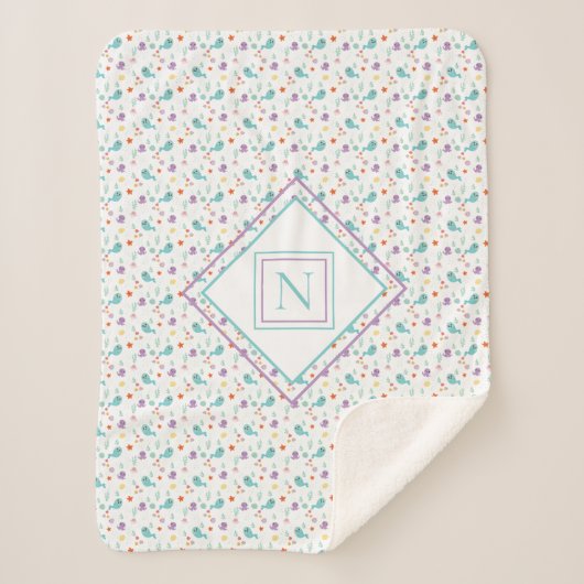 Onder het Zee viswalvissen Sherpa Deken (Voorkant)