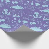 Onder het zee voor kinderen die papier inpakken (Hoek)