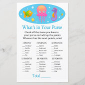 Onder het zee Wat zit er in je handtas-baby-schoen (Voorkant)