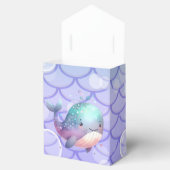 Onder het Zee Waterverf Baby shower Bedankdoosjes (Geopend)