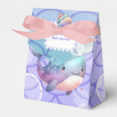 Onder het Zee Waterverf Baby shower Bedankdoosjes (Voorkant Zijde)