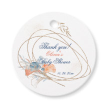 Onder het Zee Waterverf Baby shower