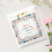 Onder het Zee Waterverf Baby shower Bedankzakje (Gezegeld)