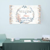 Onder het Zee Waterverf Baby shower Spandoek (Beurs)