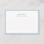 Onder het Zee Waterverf Nautisch Baby shower Advieskaart (Voorkant)