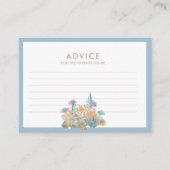 Onder het Zee Waterverf Nautisch Baby shower Advieskaart (Voorkant)