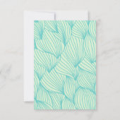 Onder het Zee | Waterverf zeedieren Kaart (Achterkant)