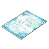 Onder het Zee Wedding Guest Book Notitieboek (Linkerzijde)