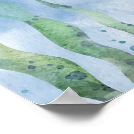 Onder het Zee Welcome Sign Poster Board (Hoek)