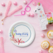 Onder het Zee "Welkom Baby shower" Papieren Bordje (Feest)