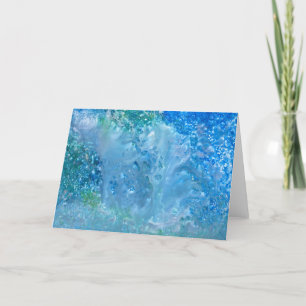 Onder het Zee Wenskaart van Iris Grace Bedankkaart