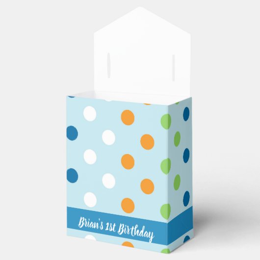 Onder het Zee Whale Favor Box Bedankdoosjes (Geopend)