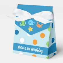 Onder het Zee Whale Favor Box