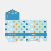 Onder het Zee Whale Favor Box Bedankdoosjes (Uitgevouwen)