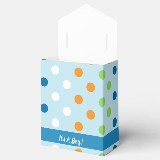 Onder het Zee Whale Favor Box Bedankdoosjes (Geopend)