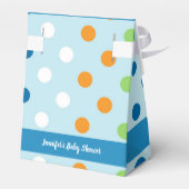 Onder het Zee Whale Favor Box Bedankdoosjes (Achterkant)