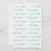 Onder het Zee Whale Vrijgezellenfeest Kaart (Achterkant)