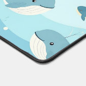 Onder het Zee Whales & Fish Kinder Bureaumat (Hoek)