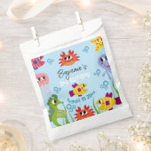 Onder het Zee Whimsical Creatures Birthday Party Bedankzakje (Geknipt)