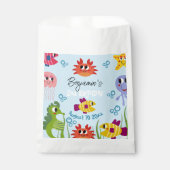 Onder het Zee Whimsical Creatures Birthday Party Bedankzakje (Voorkant)