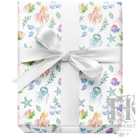 Onder het Zee Wrapping Paper Cadeaupapier