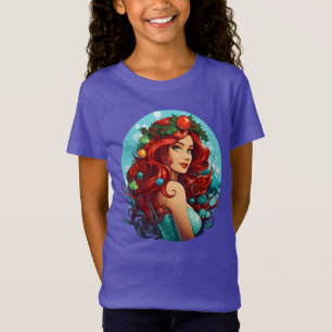 Onder het Zee Yuletide: Zeemeermin Shirt