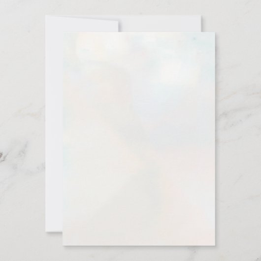 Onder het Zee Zee Leven Verjaardag Dank u kaart (Achterkant)