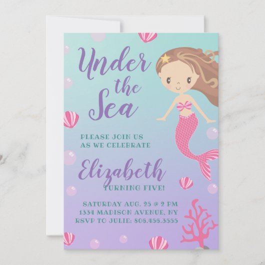 "Onder het Zee" Zeemeerdag Kaart (Voorkant)