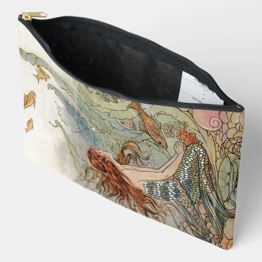 Onder het Zee  zeemeermin Etui (Open)